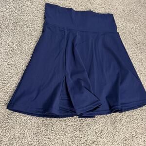 NWT Commense Navy Blue Athletic Skirt Short Skort Size Medium